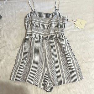 Women’s Striped Romper